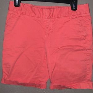 Caslon coral shorts